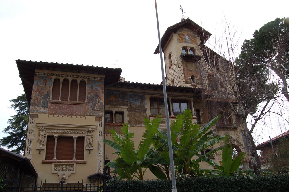 Quartiere Coppede, Rzym, Art Nouveau, architektura Rzymu