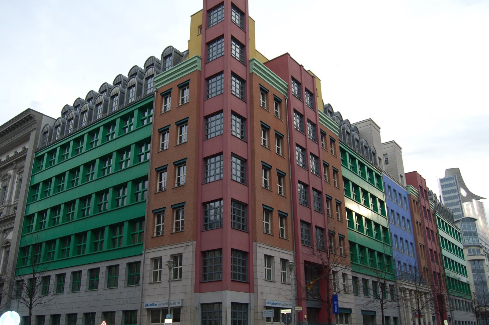 centrum Berlina, architektura współczesna